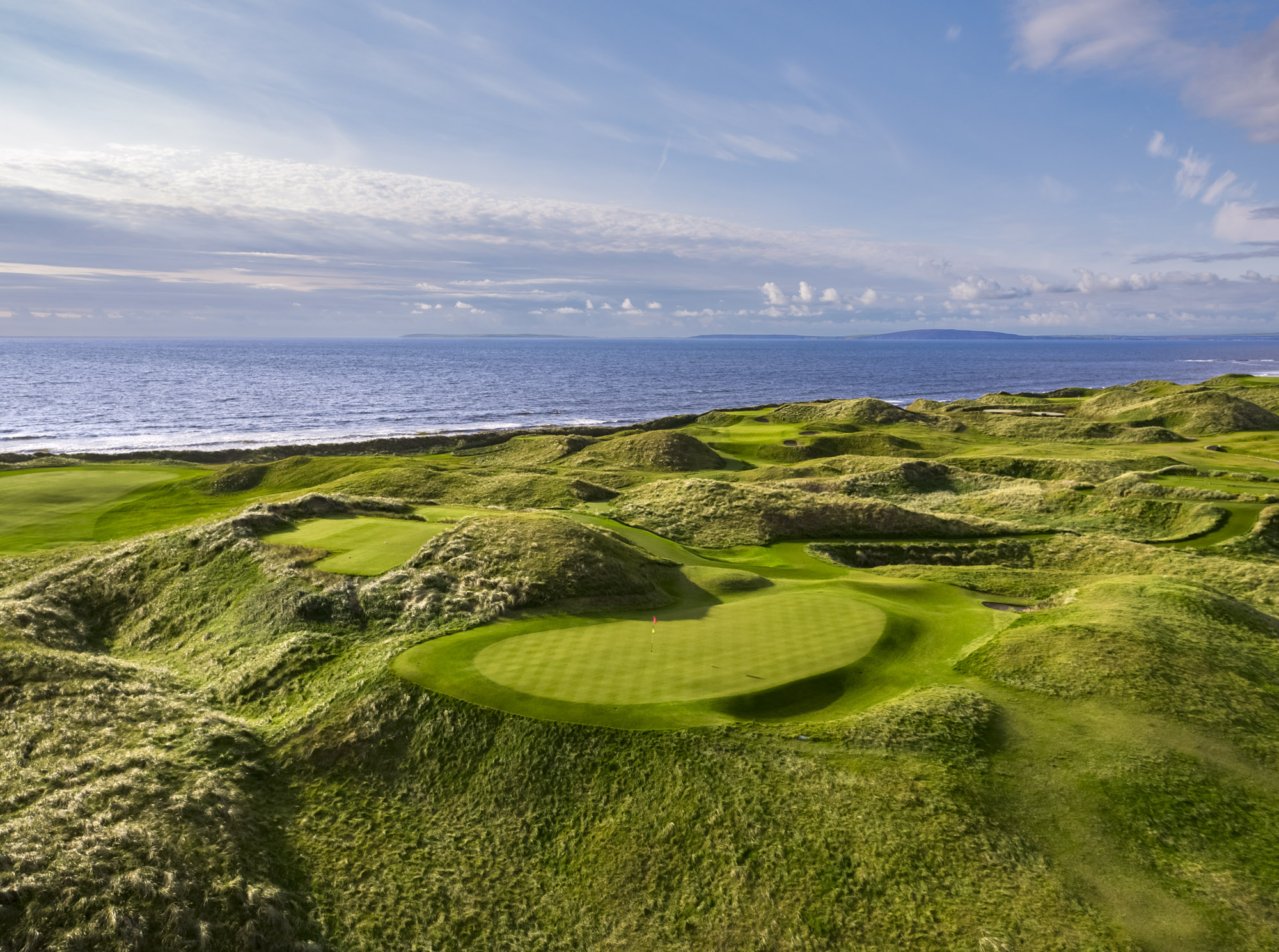 Ballybunion Old Course dunes and fairway corridor