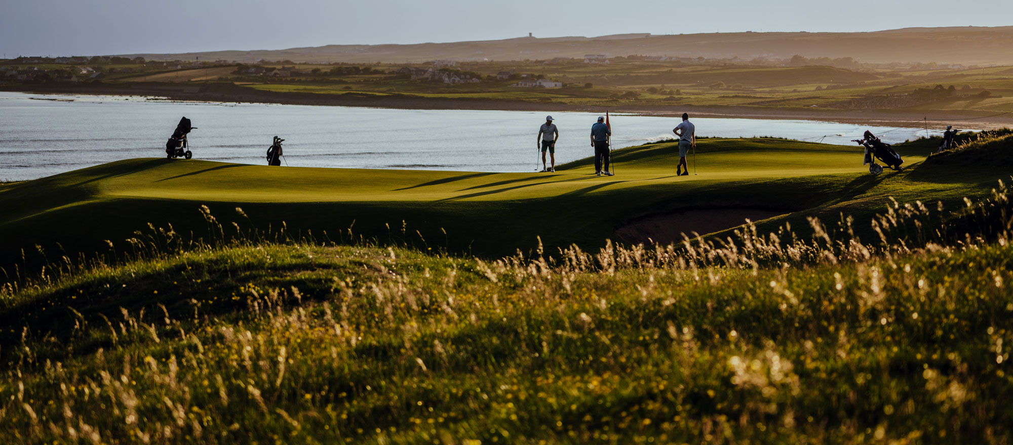 Lahinch Old Course near the Atlantic coast