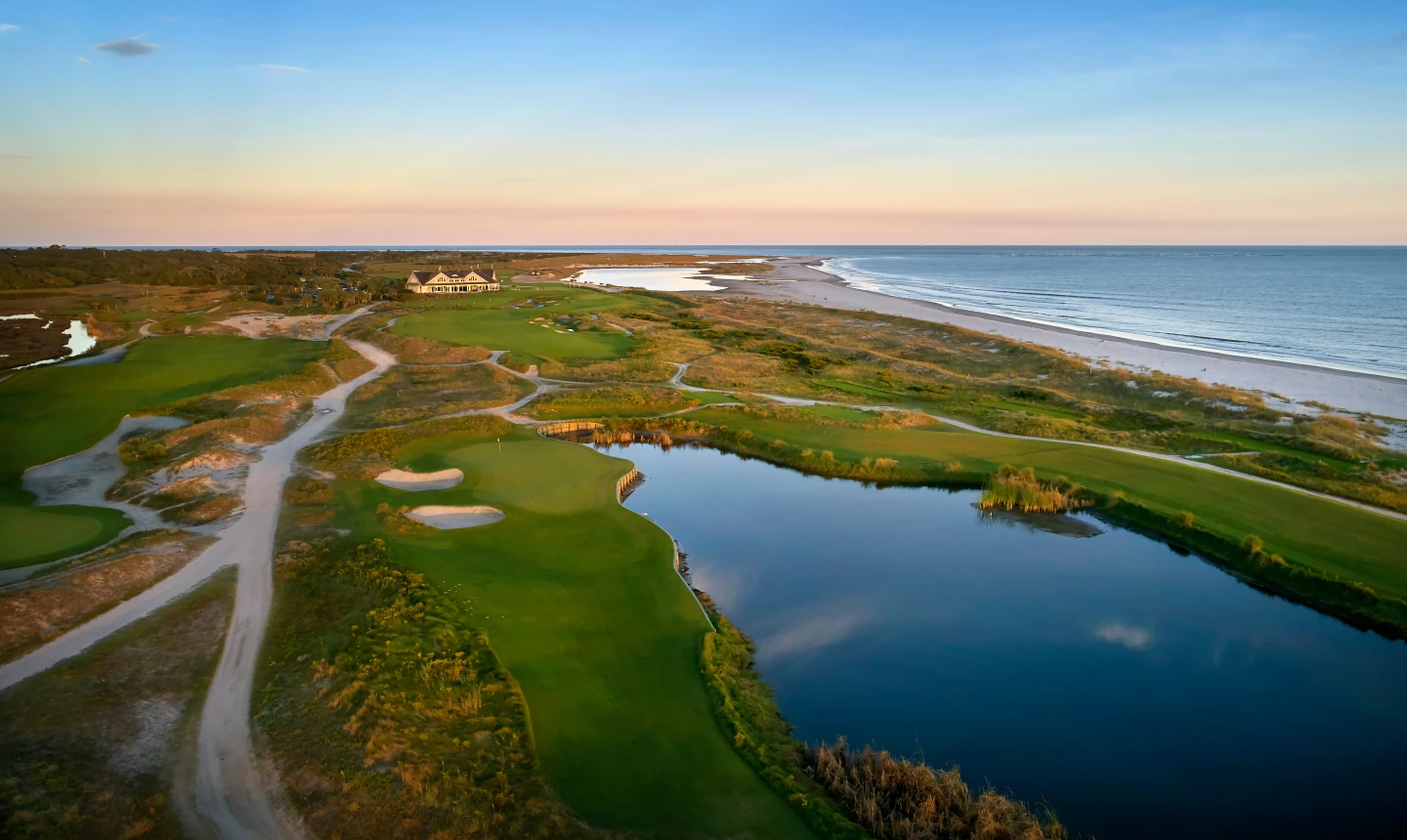 Kiawah fairway and ocean-side wind conditions