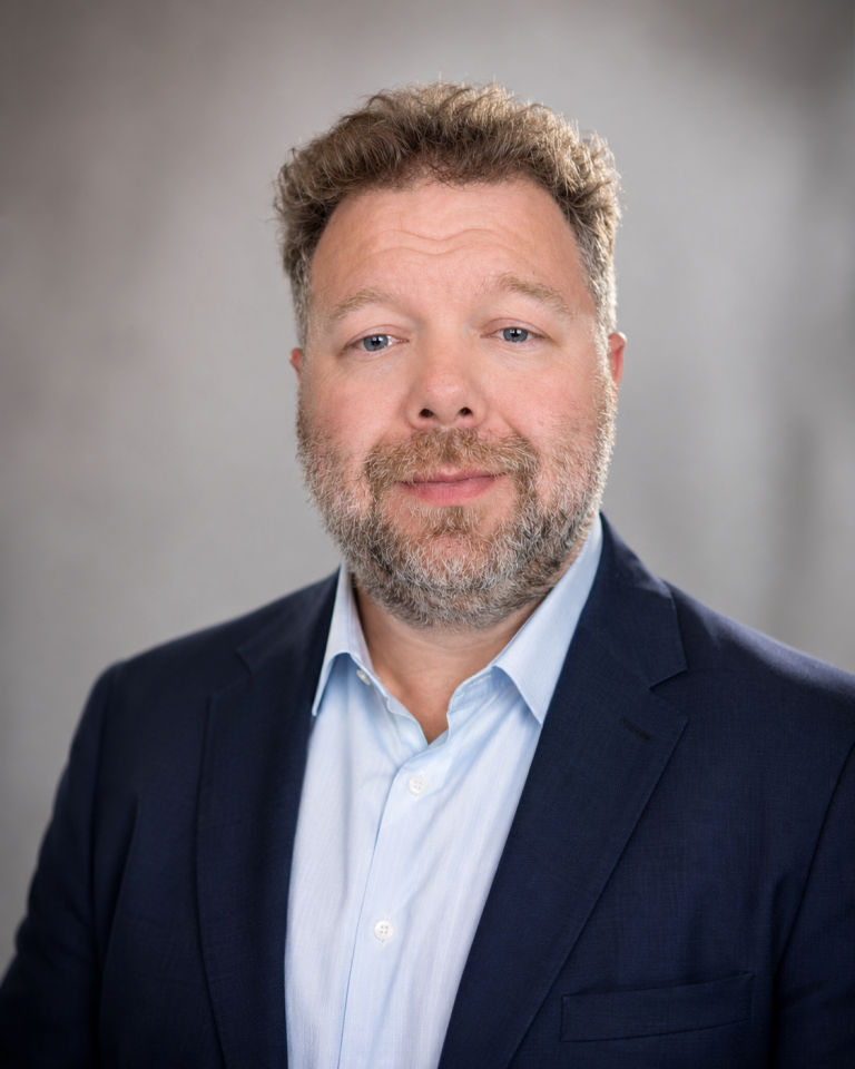 Portrait of Sean Barber, owner and publisher of USA Golf Magazine.